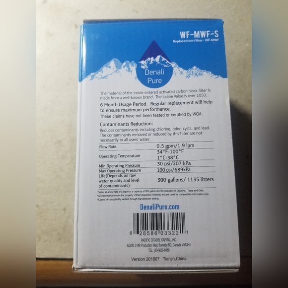 WATER FILTER FOR REFIG. - Picture 3 of 5